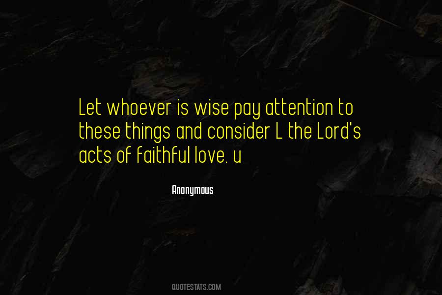 Lord And Love Quotes #308702