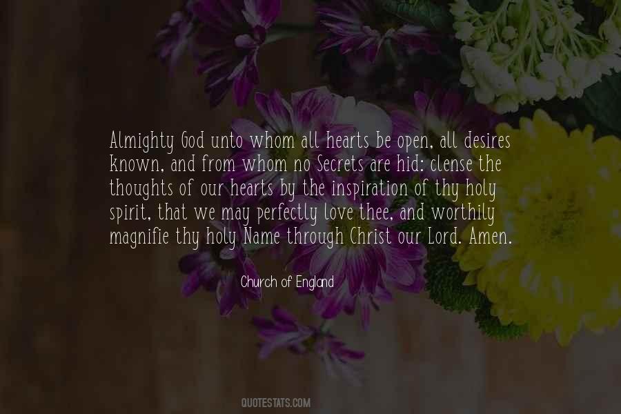 Lord God Almighty Quotes #1069095