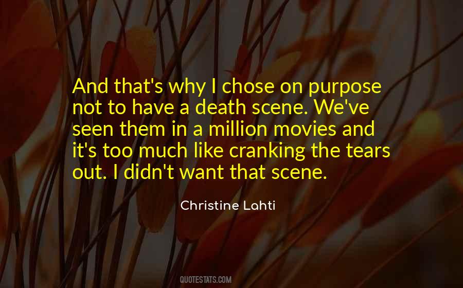 Quotes About Tears And Death #1169277