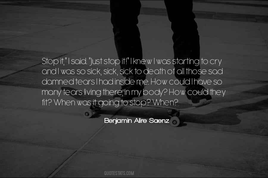 Quotes About Tears And Death #566842