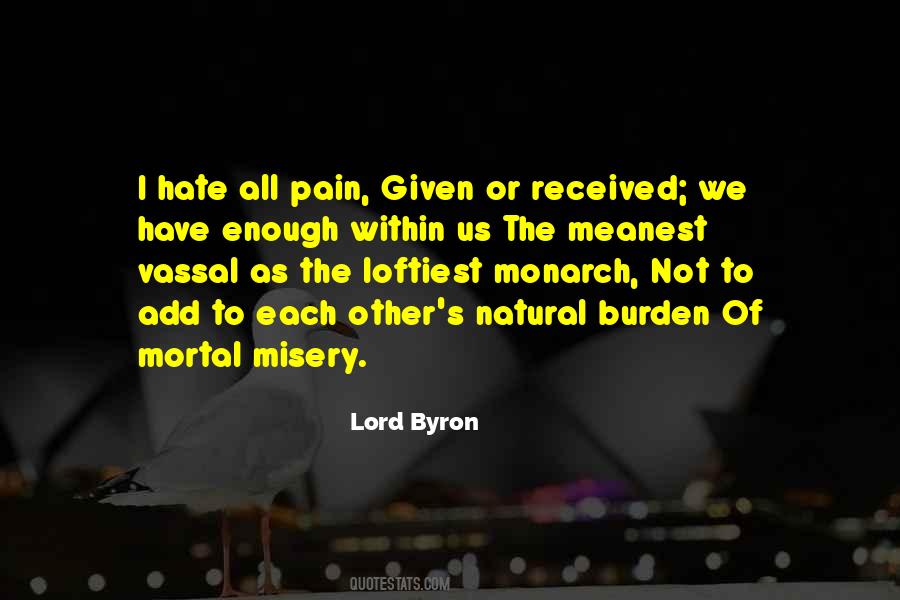 Lord Pain Quotes #360537