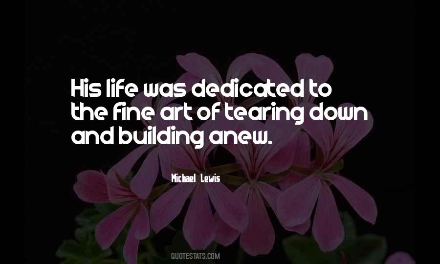 Quotes About Tearing Down #1797793