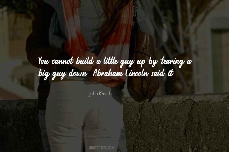 Quotes About Tearing Down #665137