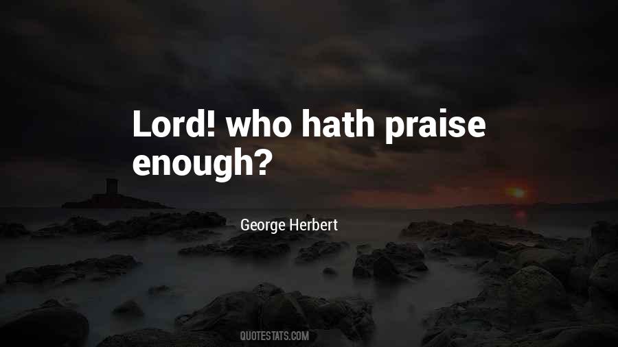 Lord Praise Quotes #589257