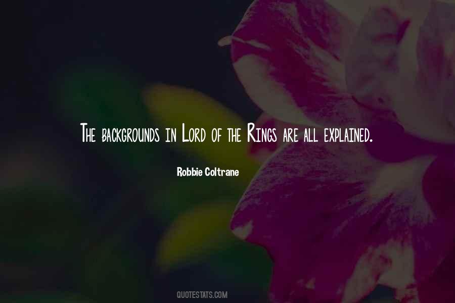 Lord Rings Quotes #82538
