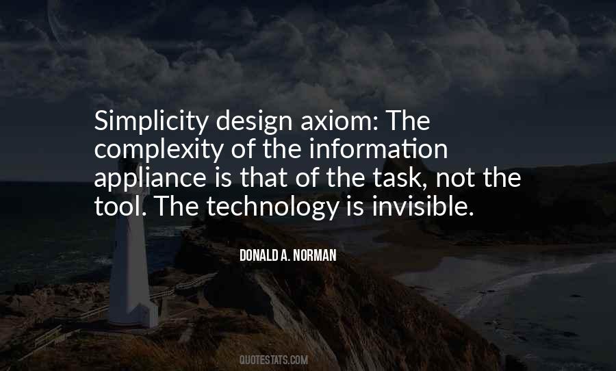 Quotes About Design Simplicity #1106116