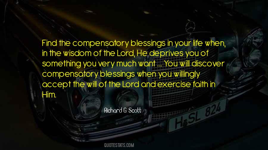 Lord's Blessings Quotes #1404144