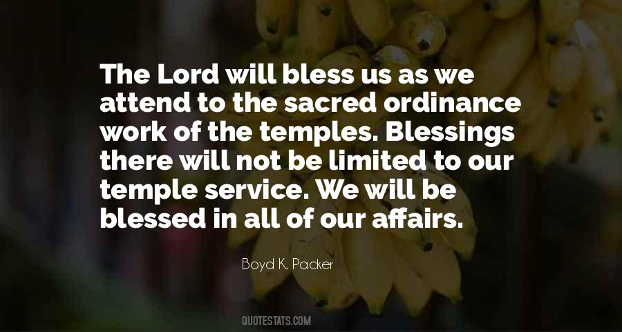 Lord's Blessings Quotes #703299