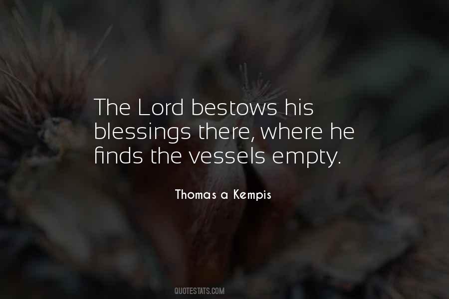 Lord's Blessings Quotes #957503