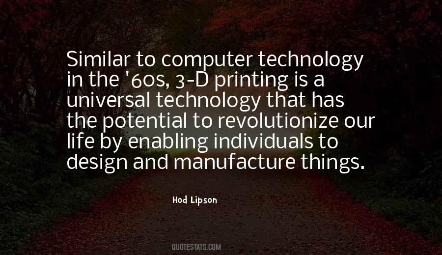 Quotes About Design And Technology #1451380