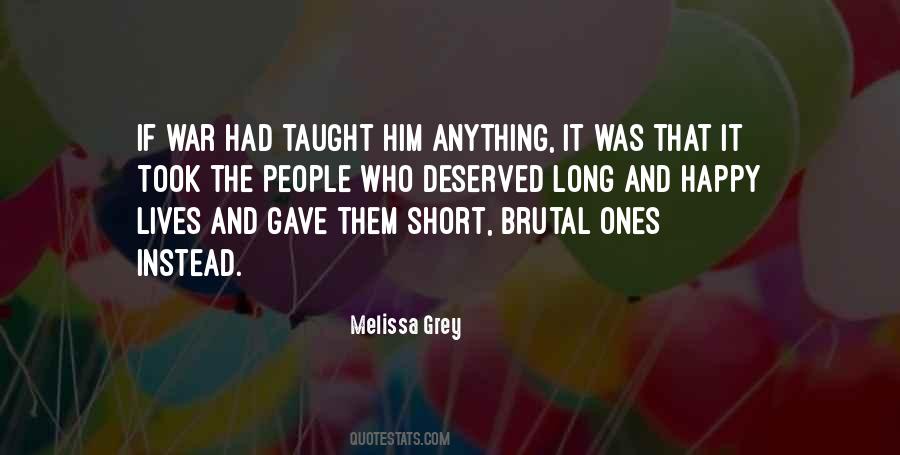 Quotes About Deserved #1009112