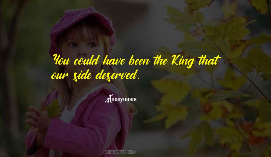 Quotes About Deserved #1295997