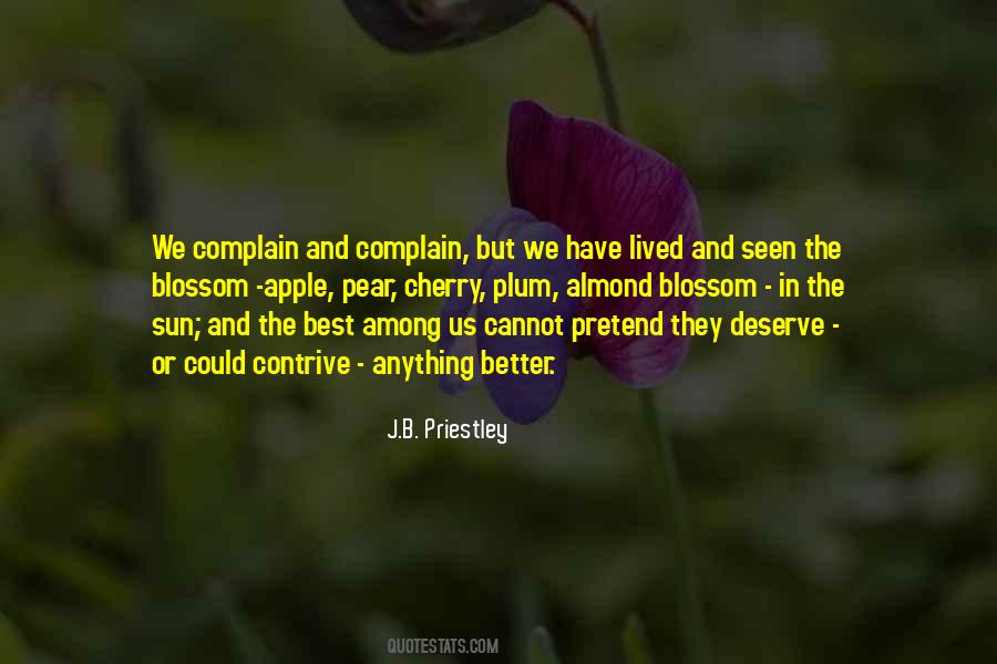 Quotes About Deserve The Best #1235232