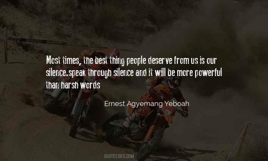 Quotes About Deserve The Best #809883