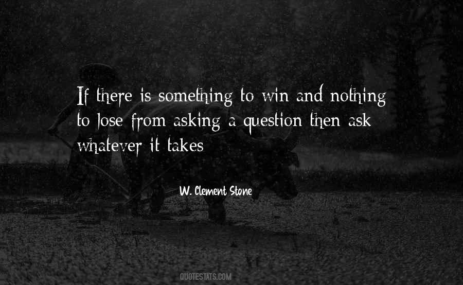 Lose To Win Quotes #107293