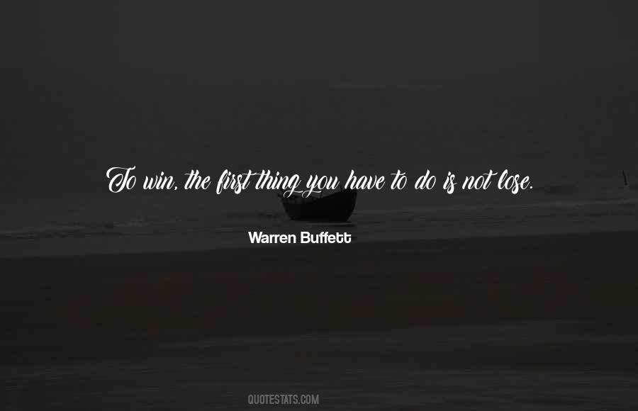 Lose To Win Quotes #111089
