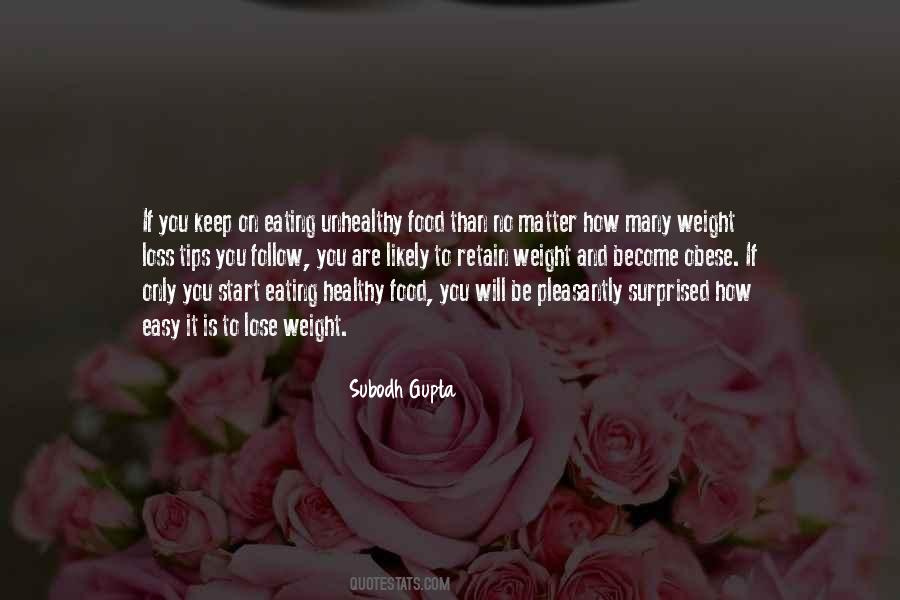 Lose Weight Quotes #1269265