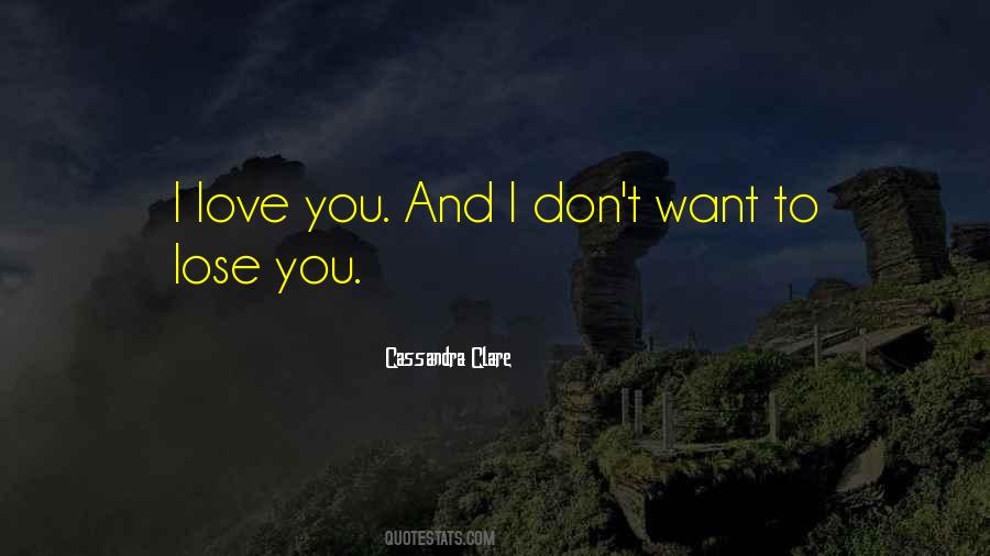 Lose You Quotes #1733677