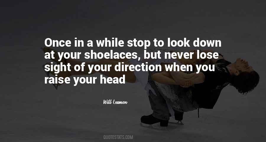 Lose Your Head Quotes #1628545