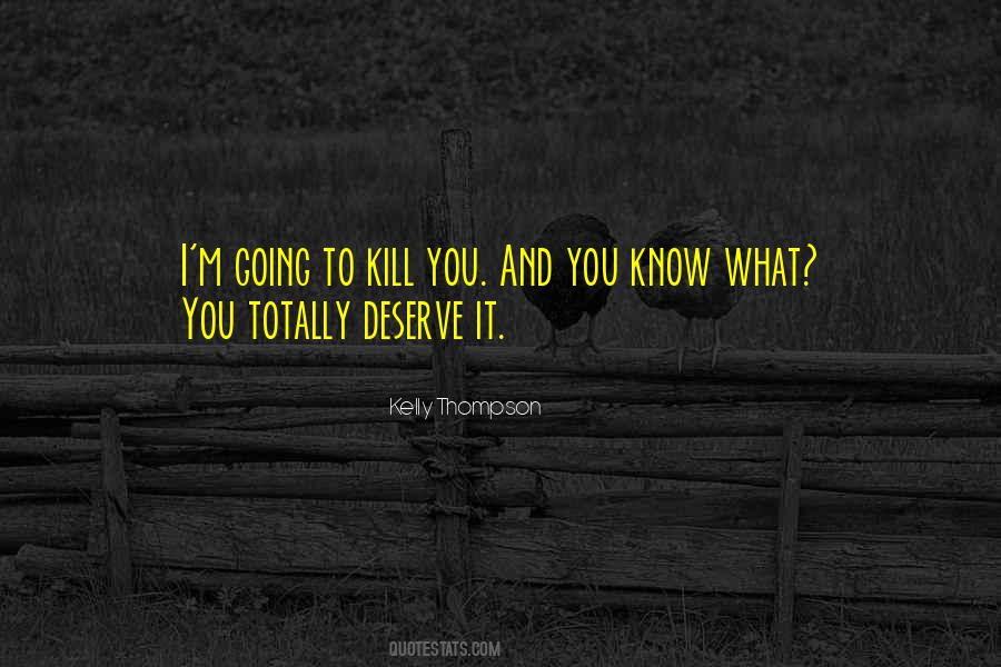 people deserve to die people deserve to die