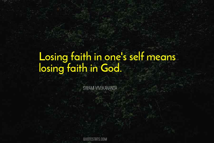 Losing Faith In God Quotes #716759