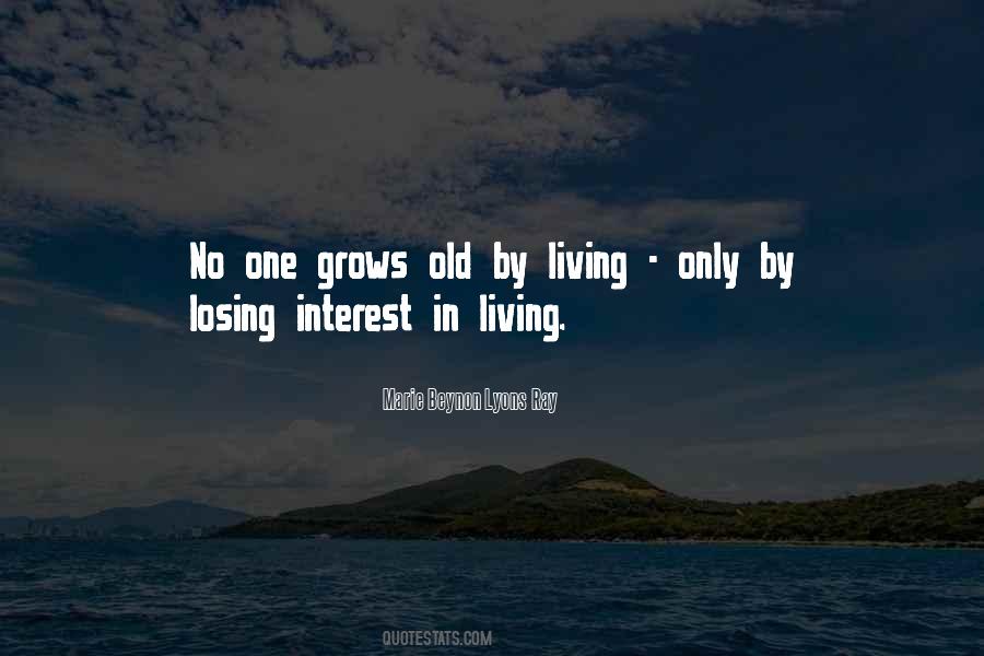 Losing Interest In Life Quotes #822170