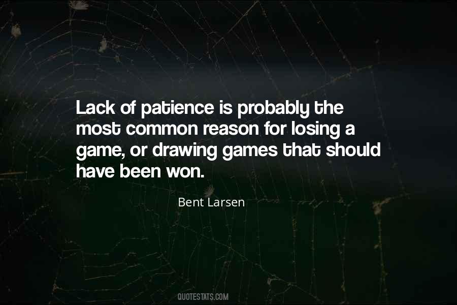 Losing Patience Quotes #11659