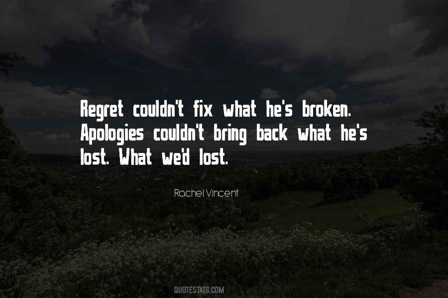 Lost And Broken Quotes #1078180