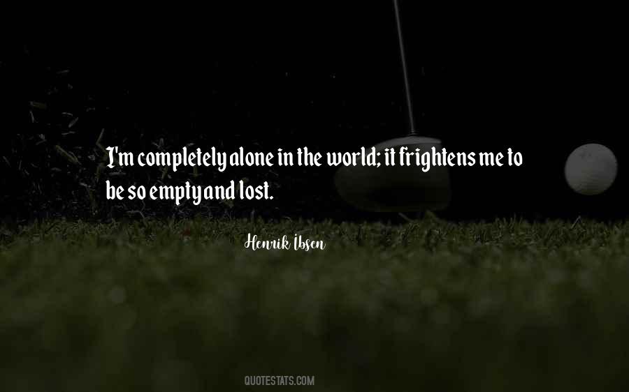Lost And Empty Quotes #598889