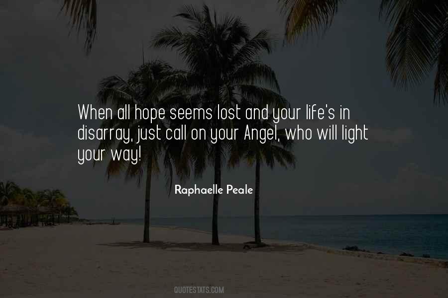 Lost And Hope Quotes #94068