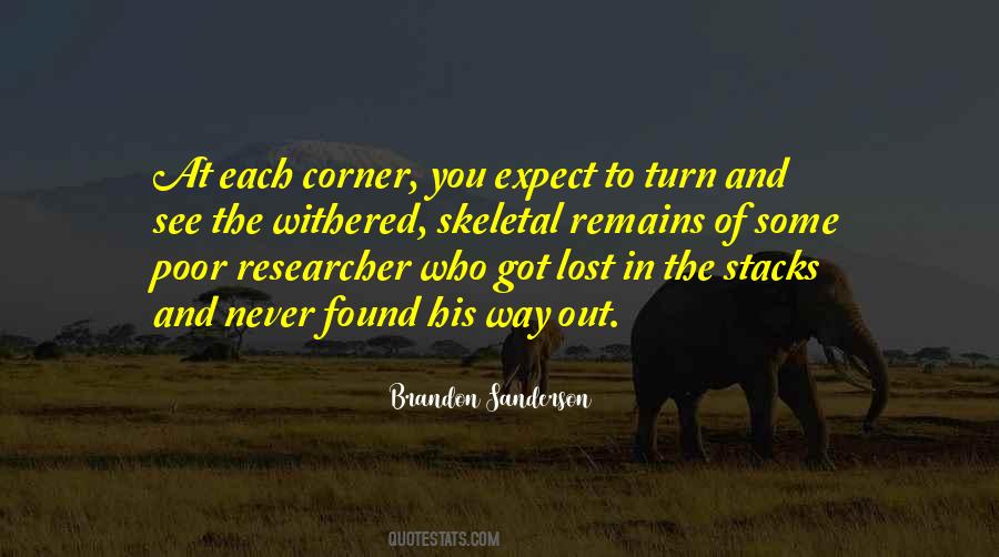 Lost And Never Found Quotes #204611