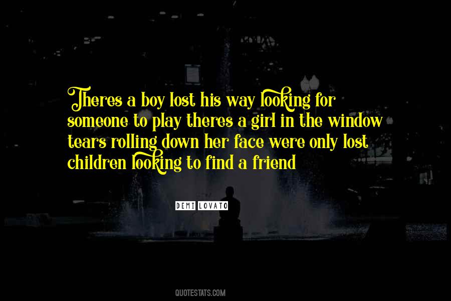Lost Boy Quotes #1186551