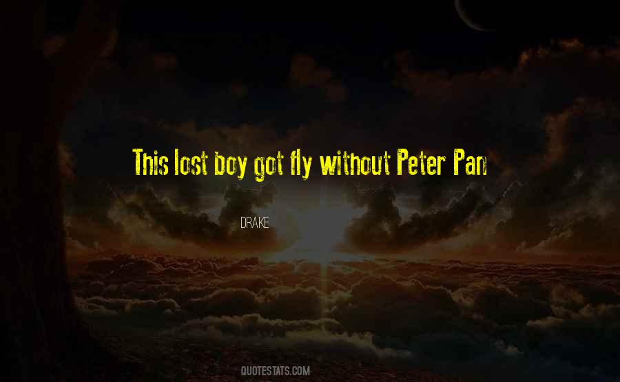 Lost Boy Quotes #22421