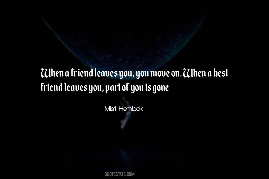 Lost Friend Sad Quotes #1629101