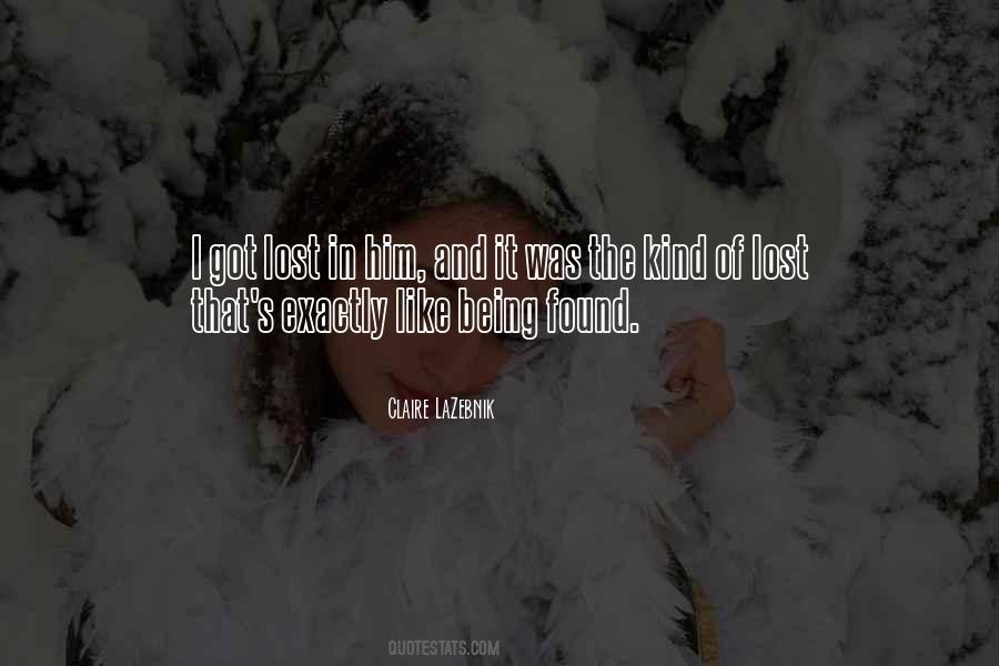 Lost In Him Quotes #1114993