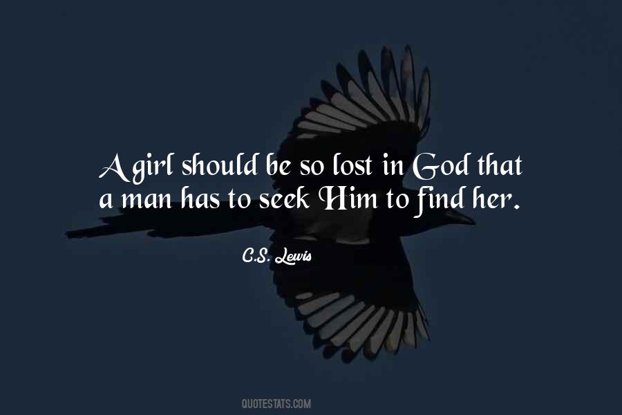 Lost In Him Quotes #99577