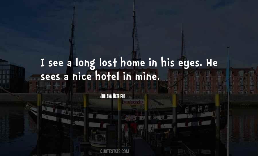 Lost In His Eyes Quotes #1746118