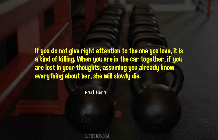 Lost In My Own Thoughts Quotes #47077