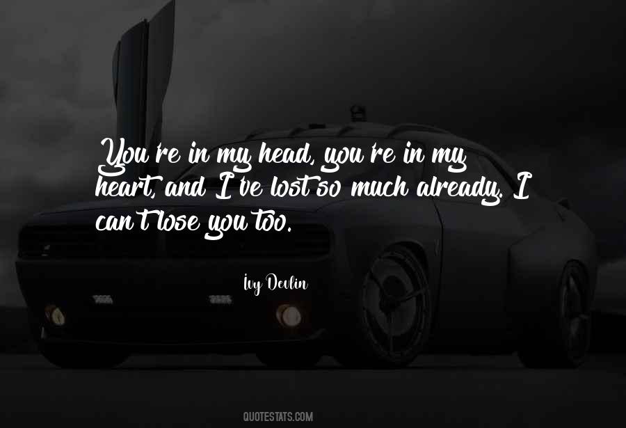 Lost In You Quotes #98371