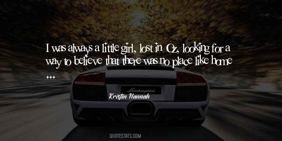 Lost Little Girl Quotes #1277812