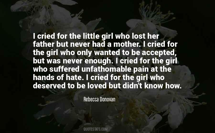 Lost Little Girl Quotes #337434