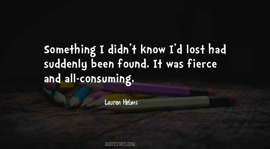 Lost Love Found Quotes #1331234