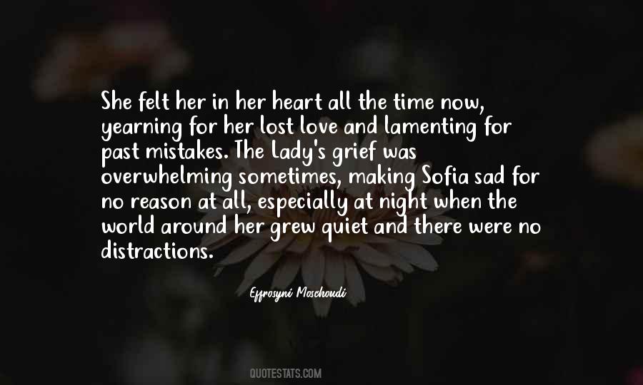 Lost Love Sad Quotes #1577326