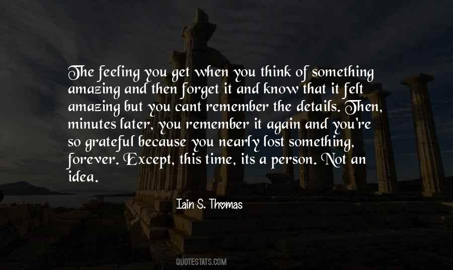 Lost Something Quotes #705251