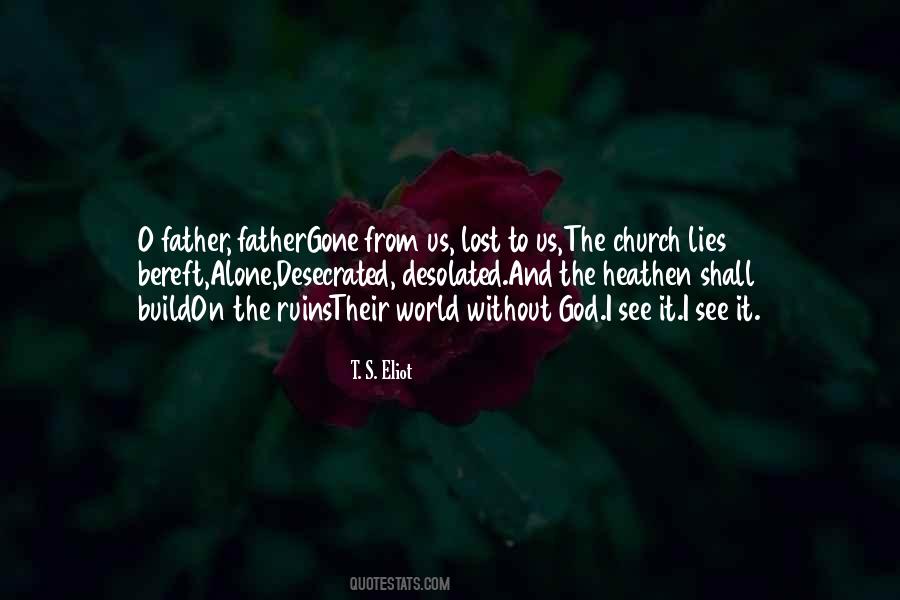 Lost Without God Quotes #359903