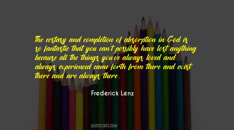 Lost Without God Quotes #89034