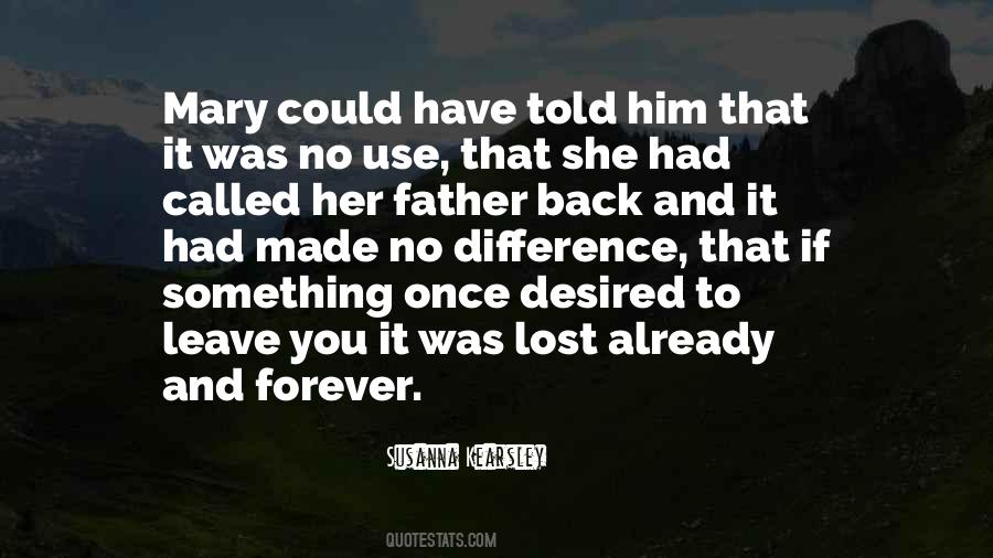 Lost You Forever Quotes #372630