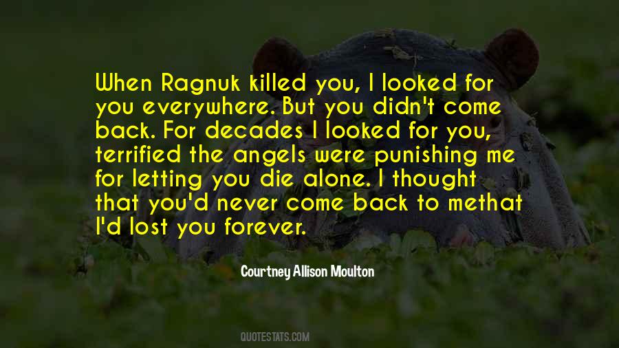 Lost You Forever Quotes #386213