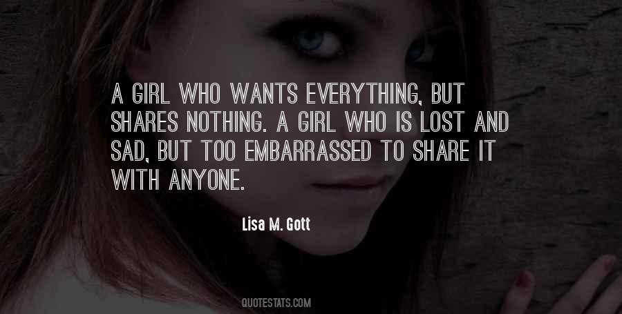 Lost Your Girl Quotes #84601