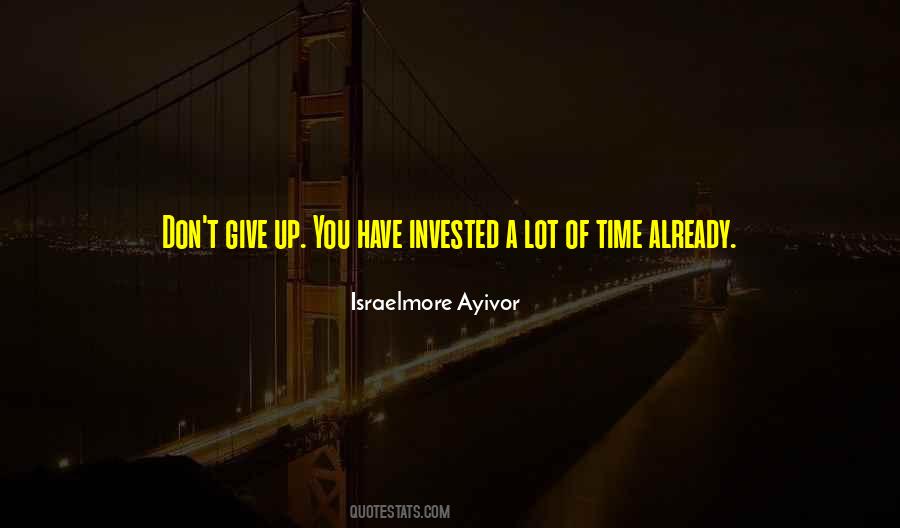 Lot Investment Quotes #1355147